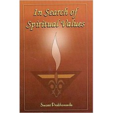 In Search of Spiritual Values [Paperback] by Swami Prabhananda