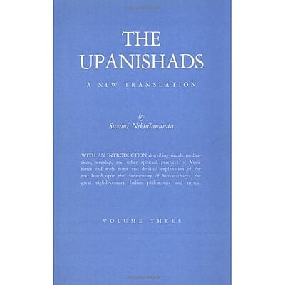 UPANISHADS -SW NIKHILANANDA - VL 3-E-200