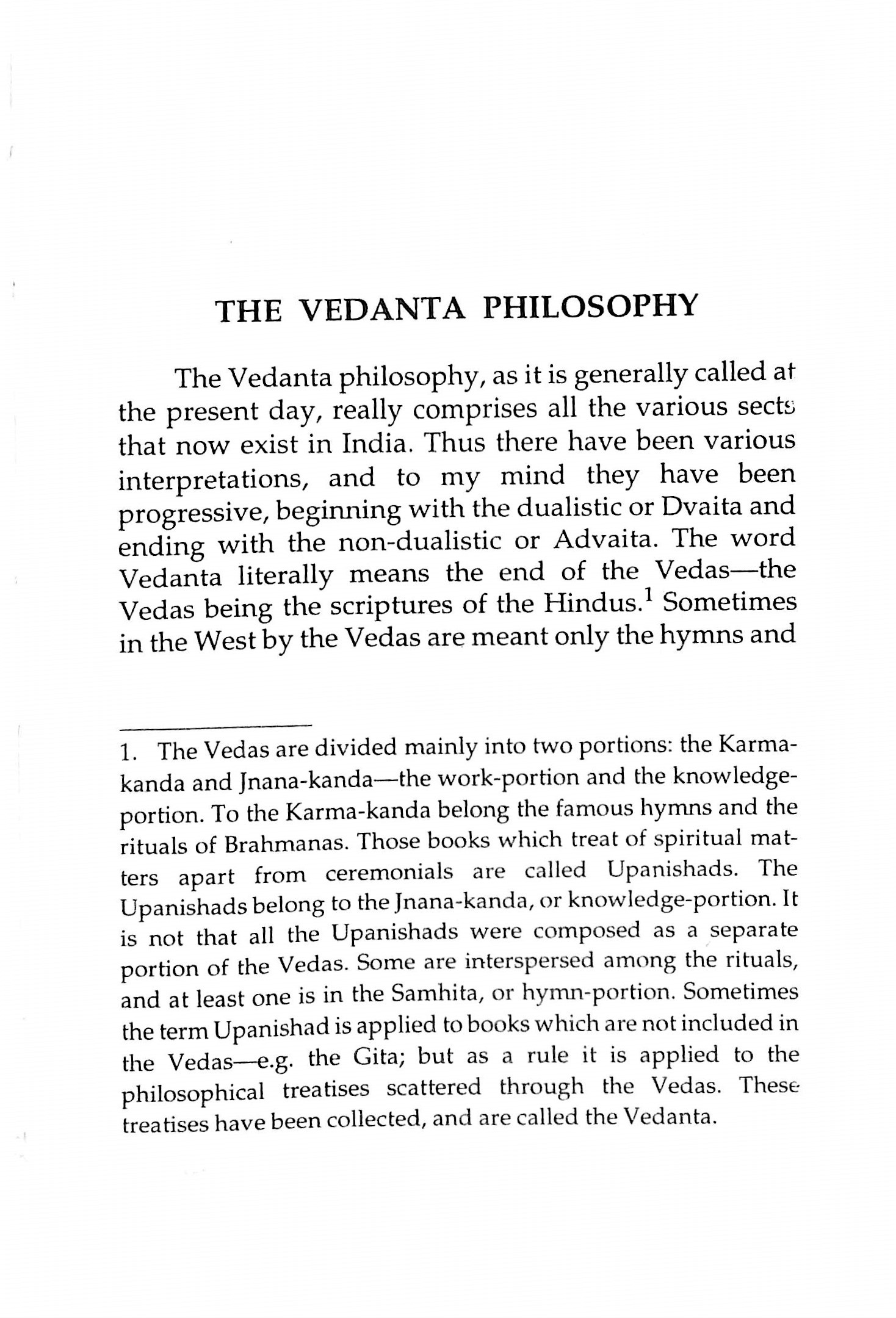 VEDANTA PHILOSOPHY (SVK) -E-25