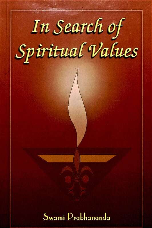 IN SEARCH OF SPIRITUAL VALUES E-60 IN SEARCH OF SPIRITUAL VALUES E-60