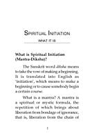 SPIRITUAL INITIATION WHAT IT IS - E-25