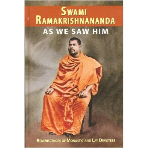 SWAMI RAMAKRISHNANANDA AS WE SAW HIM E-1